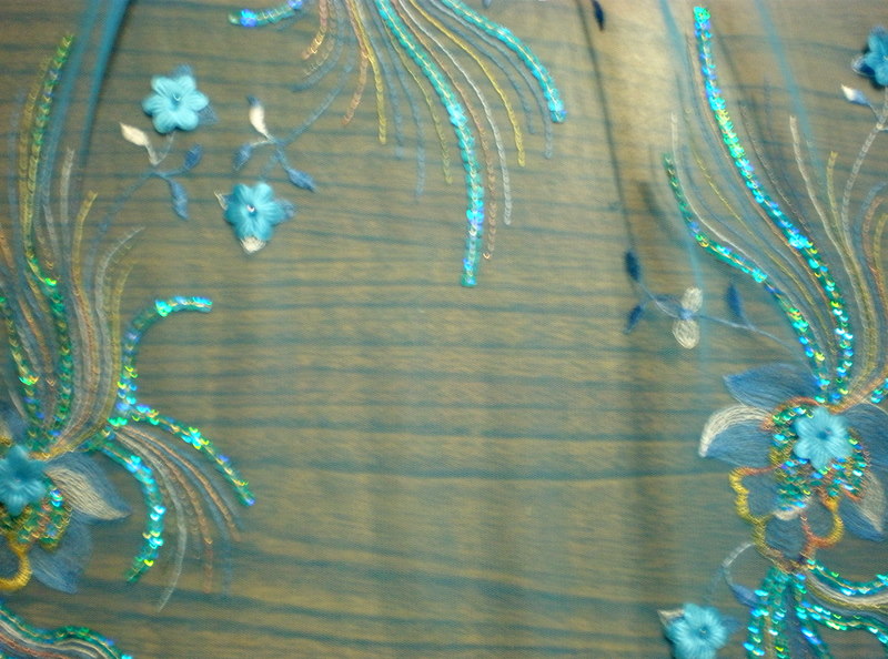 4.Turquoise Dance Dance Sequins